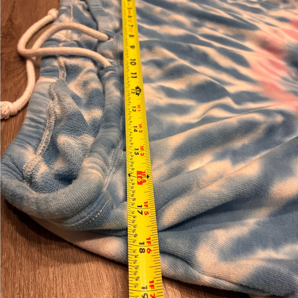 Hollister Blue and Pink Tie-Dye Hoodie - Picture 9 of 12